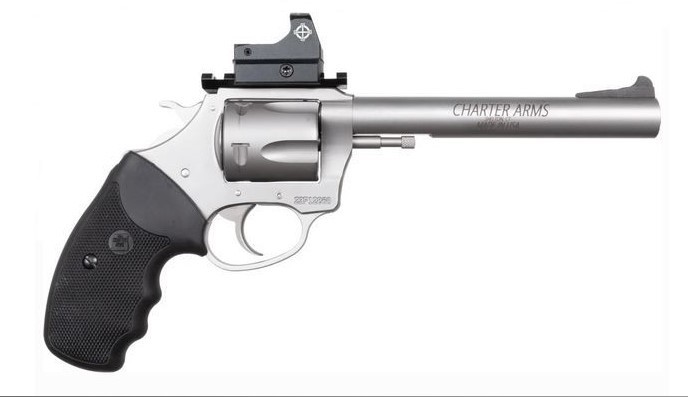 CHARTER ARMS TARGET MASTIFF .357 MAG. LARGE 5 SHOT 6IN PICATINNY OPTIC STANDARD STAINLESS STEEL 73565 - Taurus Savings